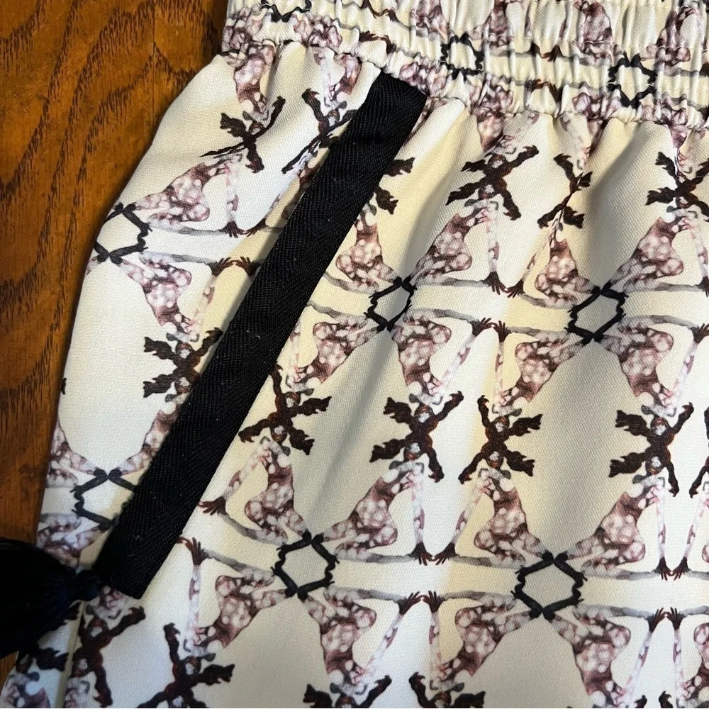 J.Crew For Born Free Patterned Joggers Sz 6